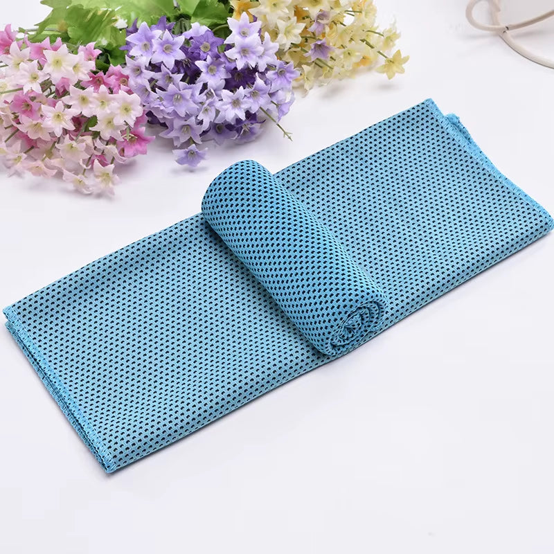 Cool Sports Towels Absorb Sweat Ice Towels for Men and Women Running Gymnasium Wrist Wipe Sweat Quick Dry Cooling Ice Towels